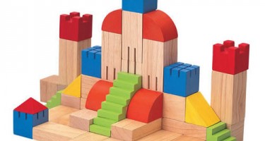 Plan toys sales building blocks